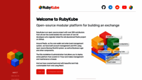 What Rubykube.io website looked like in 2018 (5 years ago)