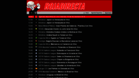 What Rojadirecta.site website looked like in 2018 (5 years ago)