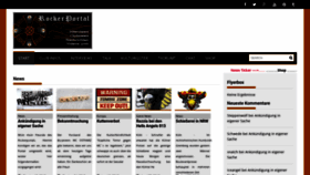 What Rockerportal.de website looked like in 2018 (5 years ago)