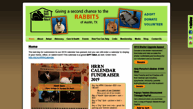 What Rabbitresource.org website looked like in 2018 (5 years ago)