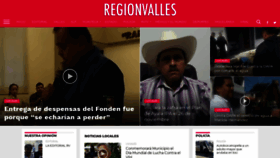 What Regionvalles.com website looked like in 2018 (5 years ago)