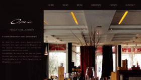 What Ristorante-opera.com website looked like in 2018 (5 years ago)