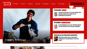 What Rutgerbakt.nl website looked like in 2018 (6 years ago)