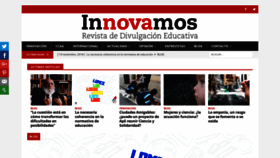 What Revistainnovamos.com website looked like in 2018 (5 years ago)