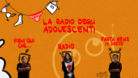 What Radioimmaginaria.it website looked like in 2018 (5 years ago)