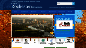 What Rochestermn.gov website looked like in 2018 (6 years ago)