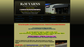 What Rmyarns.com website looked like in 2018 (5 years ago)