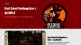 What Rdr2.mobi website looked like in 2018 (5 years ago)