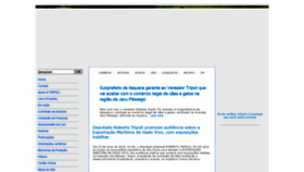 What Robertotripoli.com.br website looked like in 2018 (7 years ago)