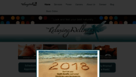 What Relaxingwellness.ca website looked like in 2018 (5 years ago)