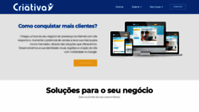 What Redecriativa.com.br website looked like in 2018 (5 years ago)