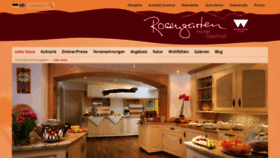 What Rosengarten-baiersbronn.de website looked like in 2018 (5 years ago)