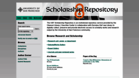 What Repository.usfca.edu website looked like in 2018 (5 years ago)