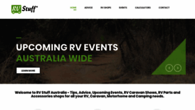 What Rvstuff.com.au website looked like in 2018 (5 years ago)