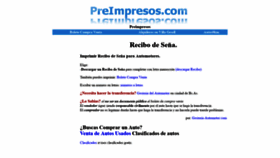 What Recibo-de-sena.preimpresos.com website looked like in 2018 (5 years ago)