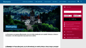 What Romaniaturismo.it website looked like in 2018 (5 years ago)