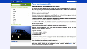 What Rt-auto.fr website looked like in 2018 (5 years ago)