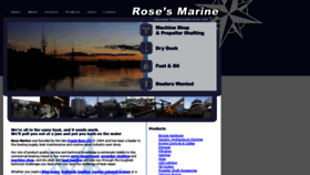 What Rosesmarine.com website looked like in 2018 (5 years ago)