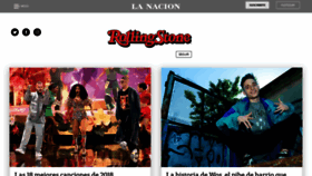 What Rollingstone.com.ar website looked like in 2018 (5 years ago)