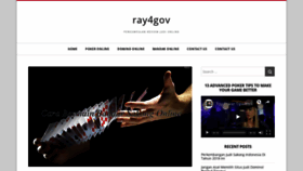 What Ray4gov.com website looked like in 2018 (5 years ago)