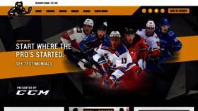 What Rbhockey.com website looked like in 2018 (5 years ago)