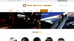 What Romeshuttlelimousine.com website looked like in 2018 (5 years ago)