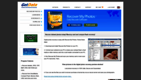 What Recover-my-photos.com website looked like in 2018 (5 years ago)