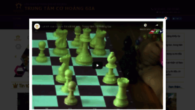 What Royalchess.edu.vn website looked like in 2018 (5 years ago)
