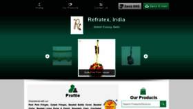What Refratexindia.com website looked like in 2018 (5 years ago)
