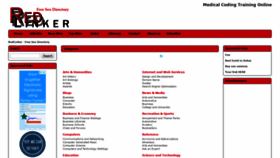 What Redlinker.com website looked like in 2018 (5 years ago)