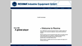 What Rexima.com website looked like in 2018 (5 years ago)