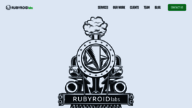 What Rubyroidlabs.com website looked like in 2018 (5 years ago)