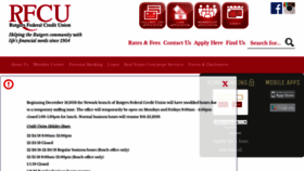 What Rutgersfcu.org website looked like in 2018 (5 years ago)