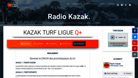 What Radiokazak.fr website looked like in 2018 (5 years ago)