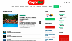 What Regionnet.com.ar website looked like in 2018 (5 years ago)