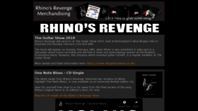 What Rhinosrevenge.com website looked like in 2018 (7 years ago)