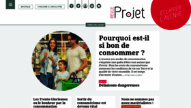 What Revue-projet.com website looked like in 2018 (5 years ago)