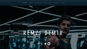 What Remzidemir.com website looked like in 2018 (5 years ago)