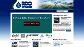What Rdowater.com website looked like in 2018 (5 years ago)