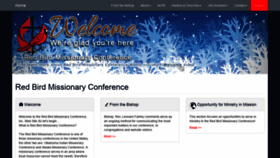 What Redbirdconference.org website looked like in 2018 (5 years ago)