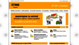 What Rksting.cz website looked like in 2018 (5 years ago)