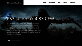 What Releaseps3jailbreak.com website looked like in 2018 (5 years ago)
