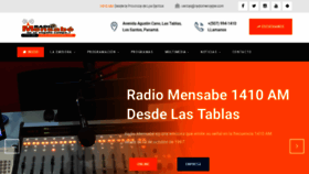 What Radiomensabe.com website looked like in 2018 (5 years ago)