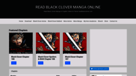 What Readblackclover.com website looked like in 2019 (5 years ago)
