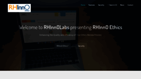What Rhinnolabs.com website looked like in 2019 (5 years ago)