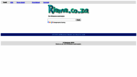 What Rieme.co.za website looked like in 2019 (5 years ago)