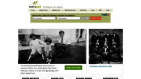 What Rootsweb.com website looked like in 2019 (6 years ago)