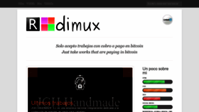 What Rodimux.es website looked like in 2019 (5 years ago)