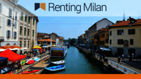 What Rentingmilan.com website looked like in 2019 (5 years ago)