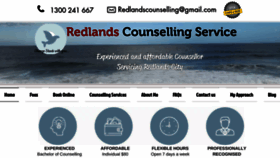 What Redlandscounsellingservice.com website looked like in 2019 (5 years ago)
